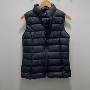 Eddie Bauer Dark Gray Puffer Vest